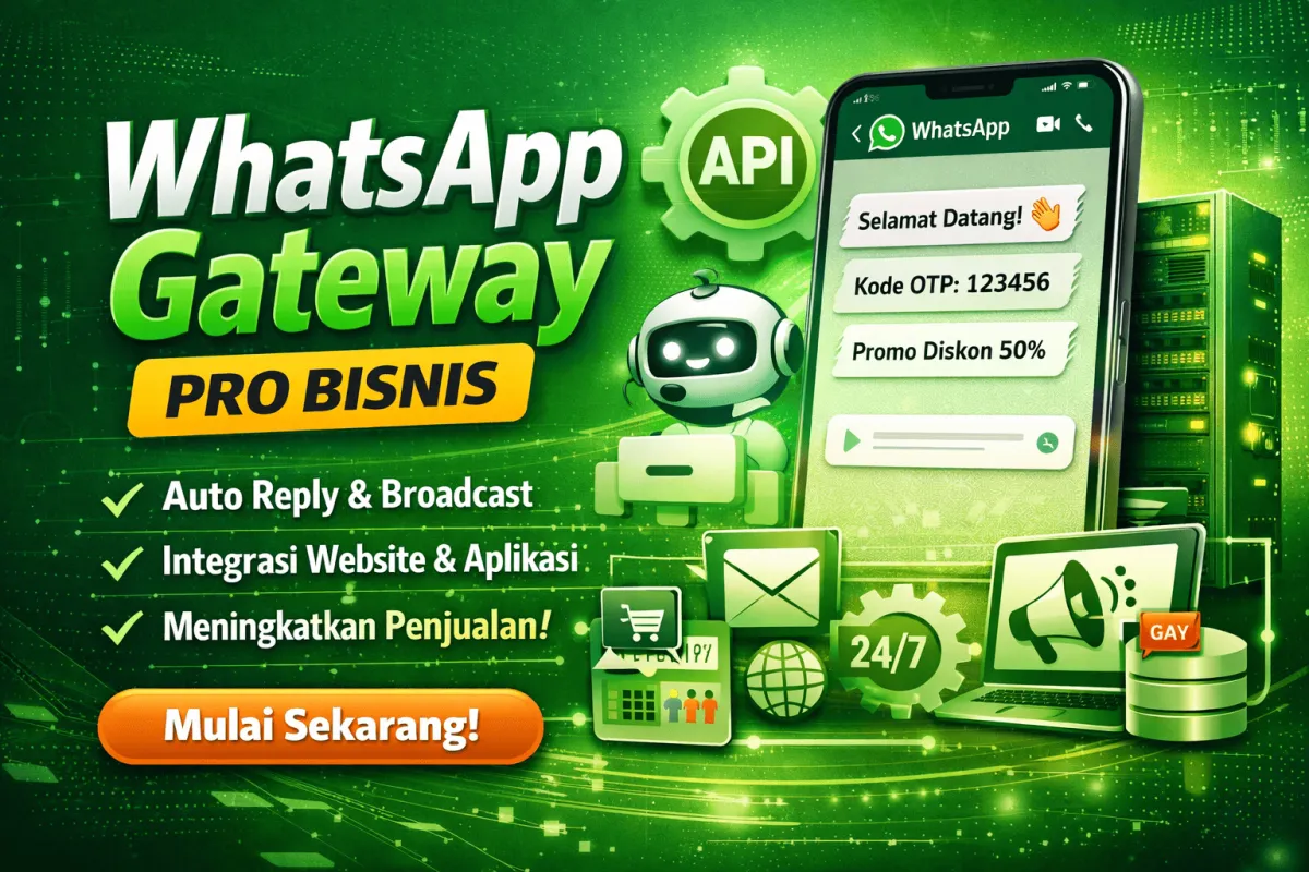 WhatsApp Gateway Pro Bisnis